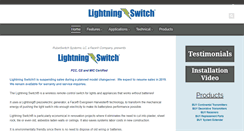 Desktop Screenshot of lightningswitch.com